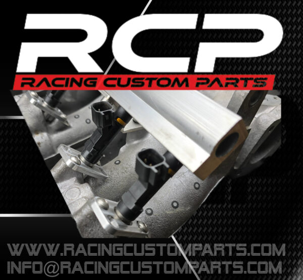 Datsun 240Z L-Series fuel rail set (long bosch injectors) billet cnc datsun datsun 240z datsun 260z datsun intake datsun lseries datsun manifold failady l-series l-series intake manifold l-series turbo lseries racing custom parts fuel rail injectors