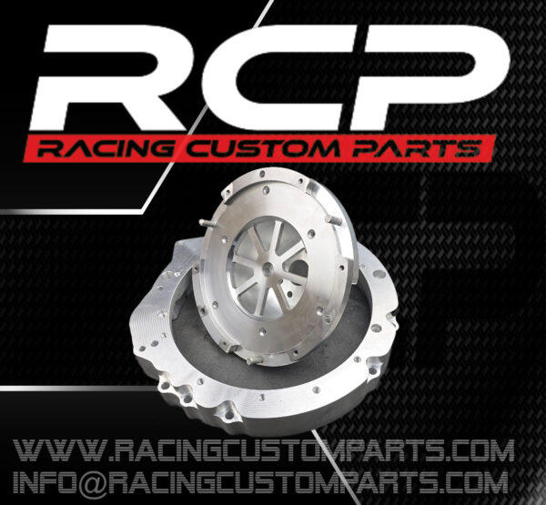 Lexus 2GR-FSE to GS6-37DZ adapter set lexus 2gr-fse 3,5 v6 engine swap toyota turbo bmw gearbox drift gs637dz rcp racing custom parts oil pan oil sump custom oil pan bmw gearbox gs6-37dz adapter plate adaptor spacer flywheel custom flyhweel