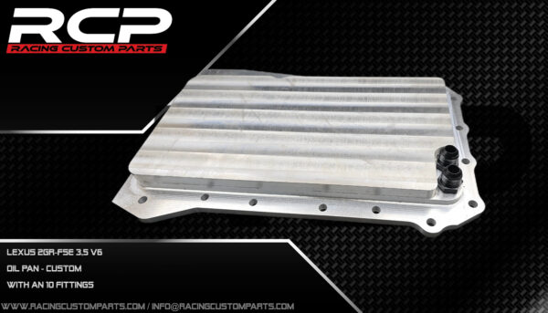 Lexus 2GR-FSE 3,5 V6 custom oil pan lexus 2gr-fse 3,5 v6 engine swap toyota turbo bmw gearbox drift gs637dz rcp racing custom parts oil pan oil sumpp custom oil pan