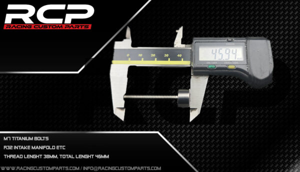Treść wiadomości Gemini M7 bolts titanium bolts intake manifold r32 intake manifold rcp racing custom parts r32 turbo vr6 turbo r36 turbo 32 vr6 r36
