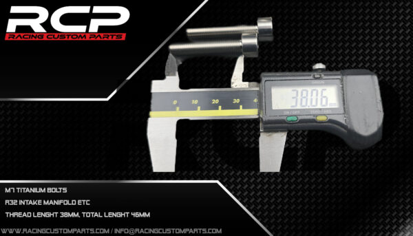 Treść wiadomości Gemini M7 bolts titanium bolts intake manifold r32 intake manifold rcp racing custom parts r32 turbo vr6 turbo r36 turbo 32 vr6 r36