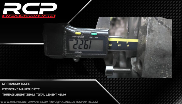 Treść wiadomości Gemini M7 bolts titanium bolts intake manifold r32 intake manifold rcp racing custom parts r32 turbo vr6 turbo r36 turbo 32 vr6 r36
